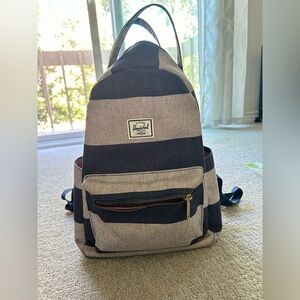 Herschel Supply Company - Nova small backpack - Striped Blue and Grey